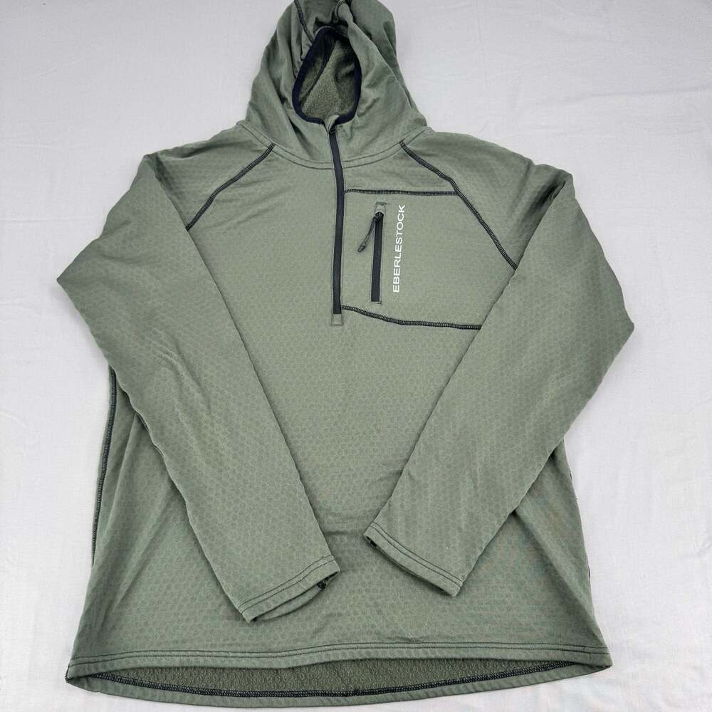 Eberlestock Pioneer Half Zip Hoody - Green - Men's L